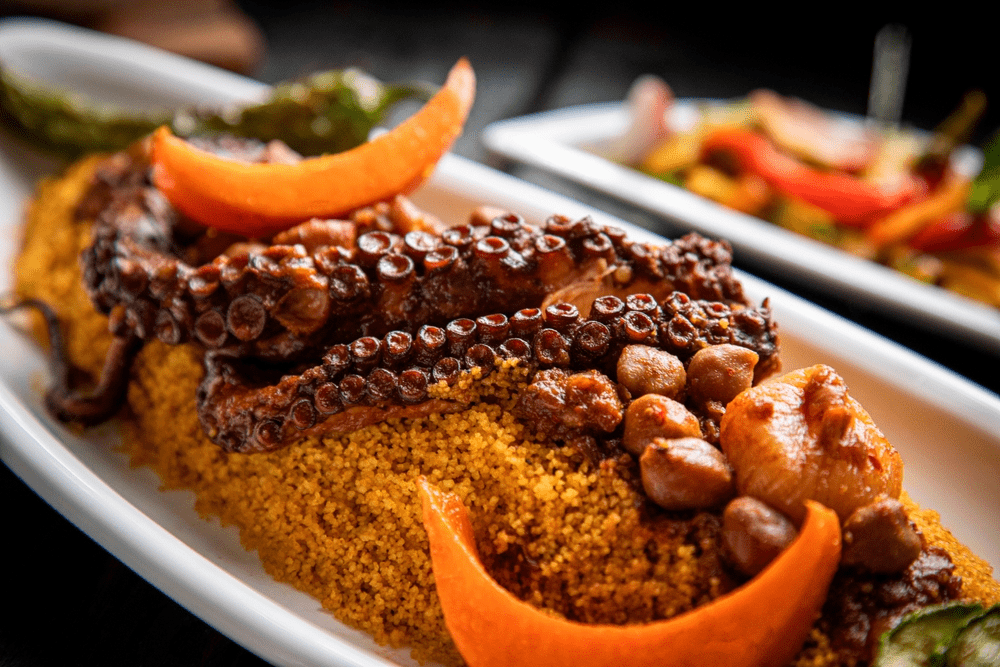 Zeyna Couscous with Octopus